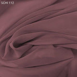 Silk Chiffon - Mauve - Fabrics & Fabrics