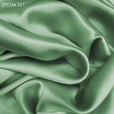 Silk Charmeuse - Peapod Green