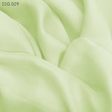 Silk Georgette - Lime Cream