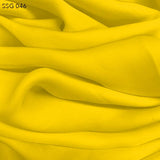 Silk Georgette - Blazing Yellow