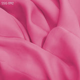 Silk Georgette - Bubblegum Pink