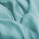 Silk Georgette - Seafoam Blue