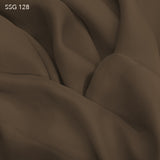 Silk Georgette - Chocolate Powder - Fabrics & Fabrics
