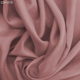 Mellow Rose Pink Silk Habotai (China Silk) - Fabrics & Fabrics