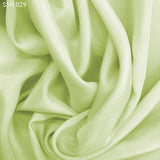 Lime Cream (Green) Silk Habotai (China Silk) - Fabrics & Fabrics
