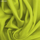 Silk Habotai (China Silk) - Yellow Green