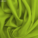 Silk Habotai (China Silk) - Acid Lime