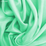 Silk Habotai (China Silk) - Mint Green