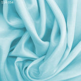 Clearwater Blue Silk Habotai (China Silk) - Fabrics & Fabrics