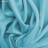 Silk Habotai (China Silk) - Seafoam Blue