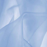 Misty Blue Silk Organza fabric - Fabrics & Fabrics