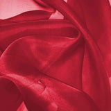 Silk Organza - Strawberry Red