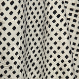 Jason Wu Checkered Silk Wool Blend Suiting - Off White/Black
