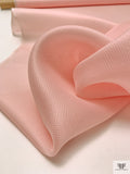 Solid Basketweave Silk Gazar - Ballet Pink