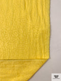 Italian Geometric Jacquard Cotton - Yellow