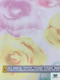 Dreamy Floral Printed Silk Organza - Multicolor