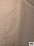 French Shimmer Iridescent Polyester Blend Organza - Brown Olive / Gold