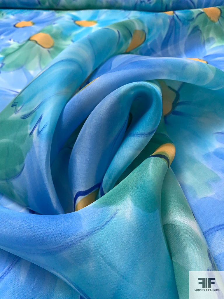 Ice Flow Italian Satin Organza main image 1