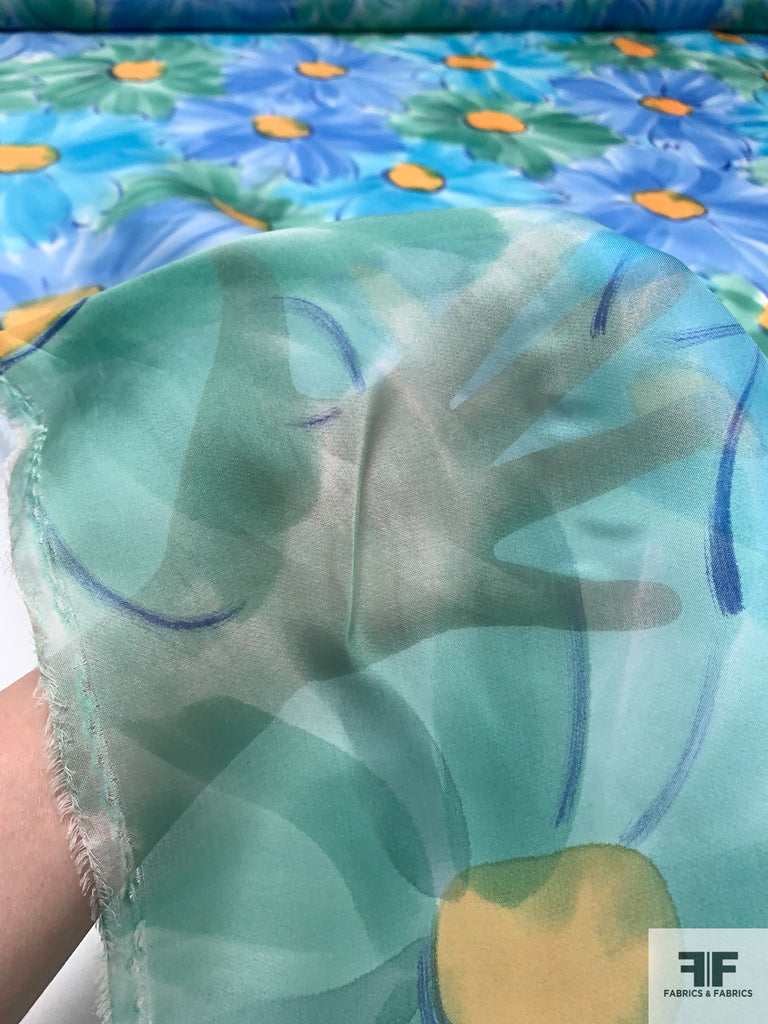 Ice Flow Italian Satin Organza main image 0