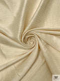 French Vertical Chevron Weave Brocade - Champagne-Gold