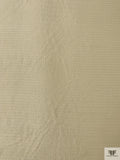 French Vertical Chevron Weave Brocade - Champagne-Gold