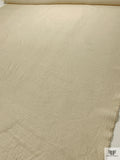 French Vertical Chevron Weave Brocade - Champagne-Gold