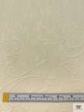 Made in Switzerland Ornate Leaf Brocade - Champagne