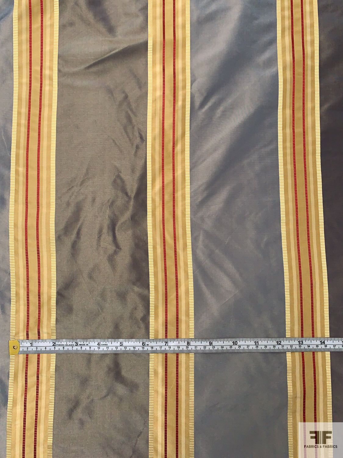 Light Raspberry Satin Sheets Yarn-Dyed Silk Taffeta with Satin-Faille Striped Pattern - Dark Greys ...