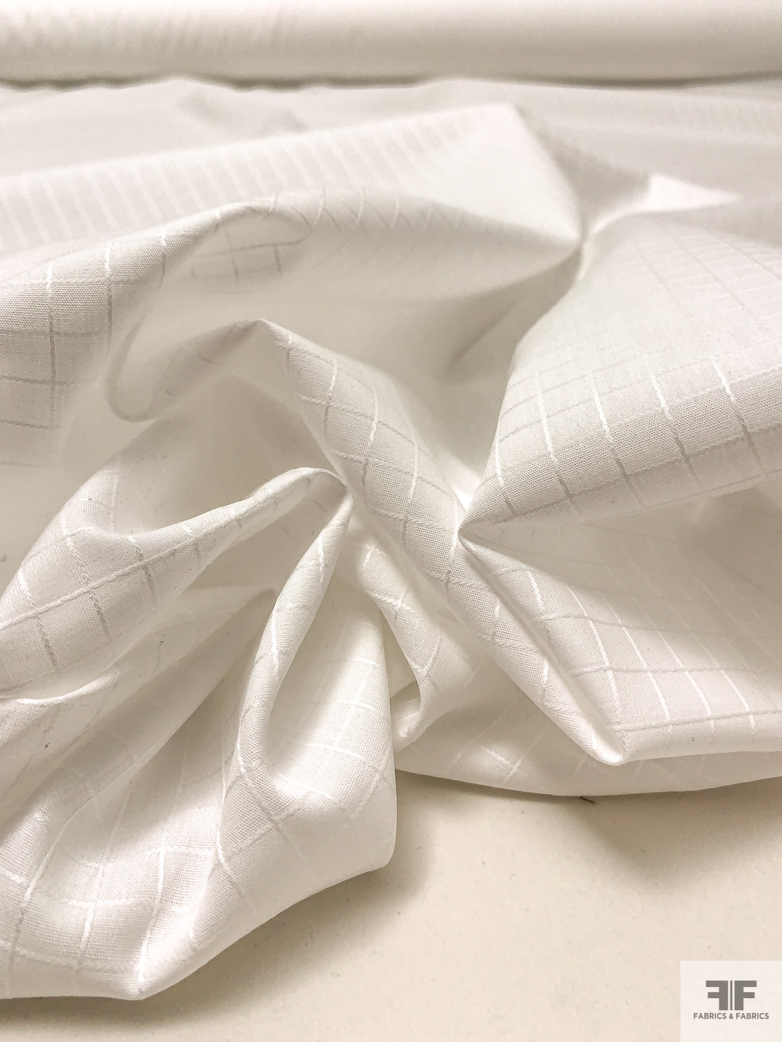 Small Windowpane Cotton Lawn - Off-White | FABRICS & FABRICS Fabrics & Fabrics Small Windowpane Cotton Lawn - Off-White | FABRICS & FABRICS Fabrics & Fabrics
