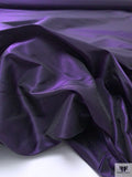 Italian Ralph Lauren Solid Silk Taffeta - Iridescent Purple