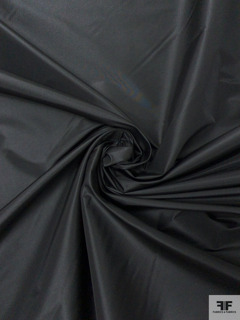 Black Taffeta Silk Fabric main image 1