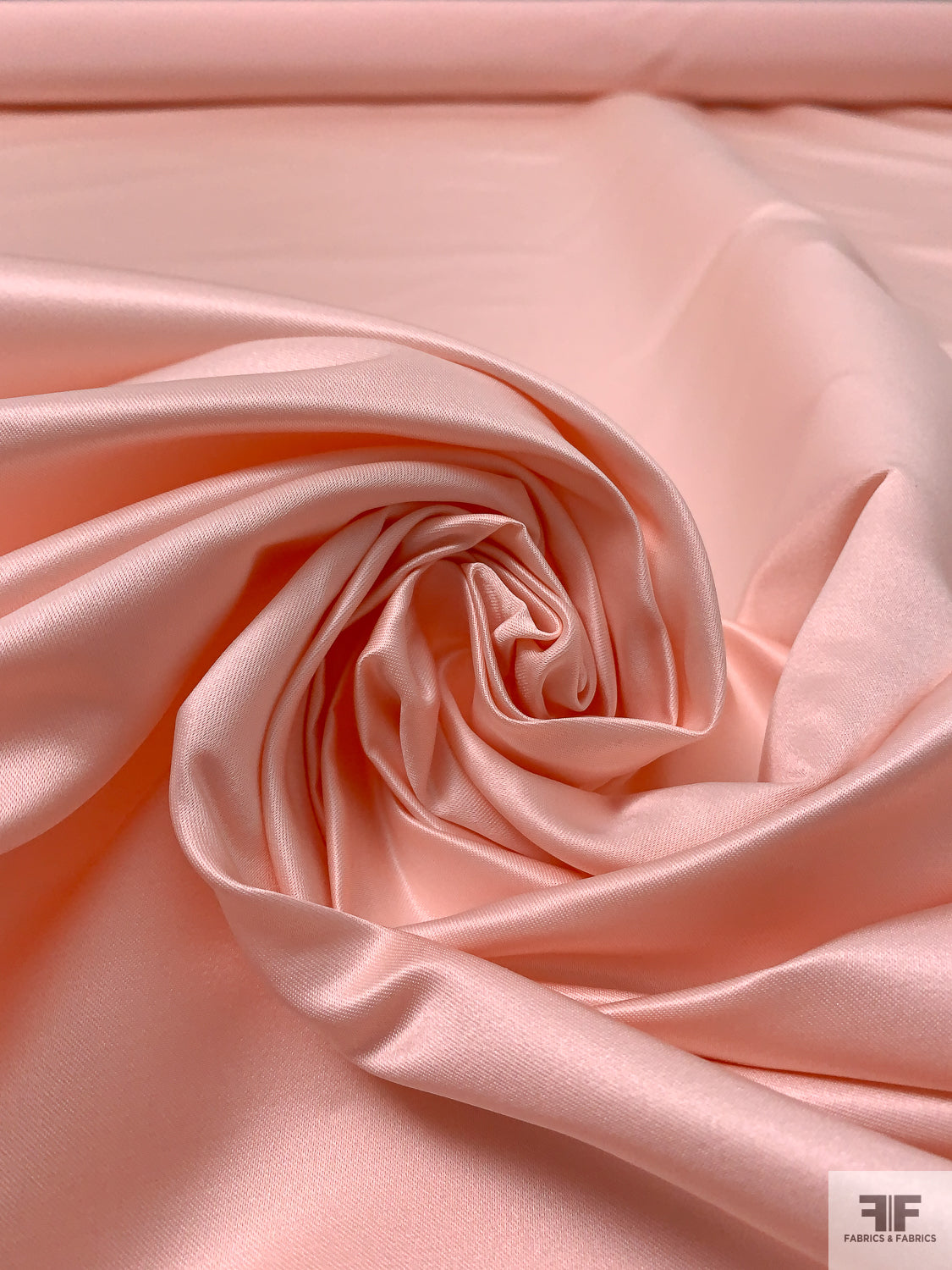 Made in Japan Solid Silk-Rayon Duchess Satin - Baby Pink | FABRICS & FABRICS Fabrics & Fabrics Made in Japan Solid Silk-Rayon Duchess Satin - Baby Pink | FABRICS & FABRICS Fabrics & Fabrics