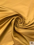 Made in Japan Solid Silk-Rayon Duchess Satin - Antique Caramel Gold