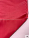 Made in Japan Solid Silk-Rayon Duchess Satin - Deep Coral Pink