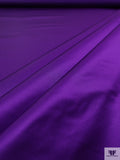 Made in Japan Solid Silk-Rayon Duchess Satin - Purple