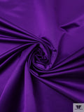 Made in Japan Solid Silk-Rayon Duchess Satin - Purple