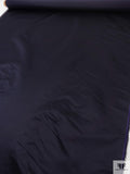 Made in Japan Solid Silk-Rayon Duchess Satin - Midnight Navy