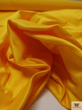 Made in Japan Solid Silk-Rayon Duchess Satin - Sunshine Yellow