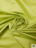 Made in Japan Solid Silk-Rayon Duchess Satin - Bright Lime