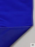 Made in Japan Solid Silk-Rayon Duchess Satin - Royal Cobalt Blue