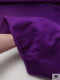 Made in Japan Solid Silk-Rayon Duchess Satin - True Purple
