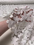 Floral Vines Guipure Lace - Off-White