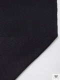 Italian Loro Piana Solid Cashmere Knit - Black