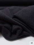 Italian Loro Piana Solid Cashmere Knit - Black