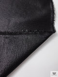 Slightly Textured Twill Lamé - Black