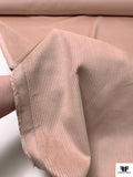 Italian Solid Wide Wale Cotton Corduroy - Blush Peach