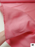 Made in Spain Silk-Polyester Zibeline - Rouge Pink