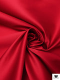 Made in Spain Silk-Polyester Zibeline - Crimson Red