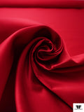 Made in Spain Silk-Polyester Zibeline - Crimson Red