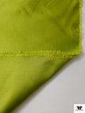 Made in Spain Silk-Polyester Zibeline - Lime Green